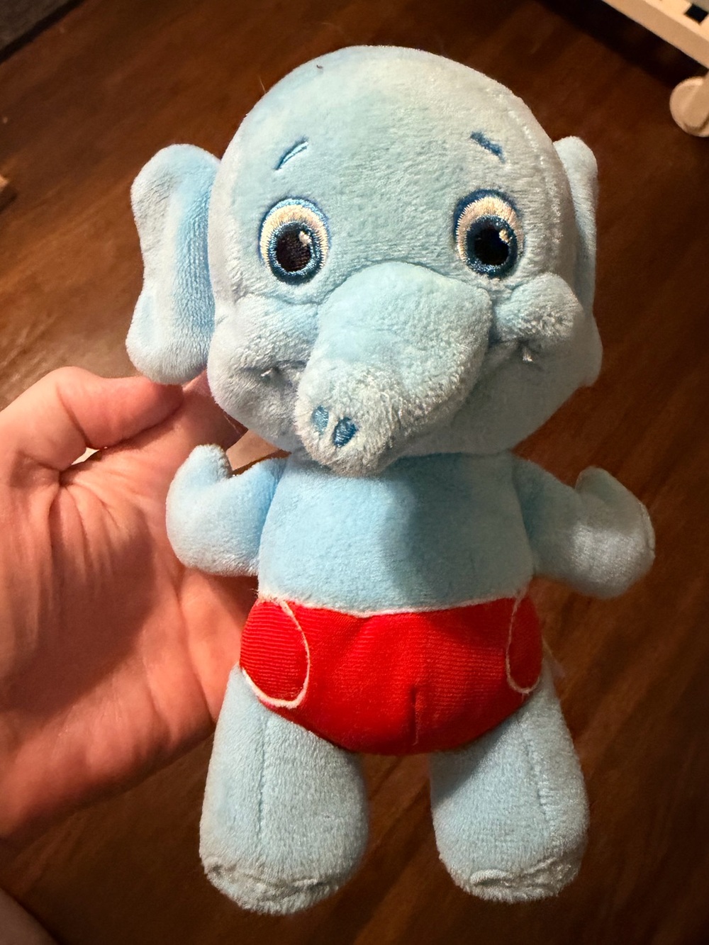 Jim Henson’s Word Party Bailey Blue elephant plush hard to find